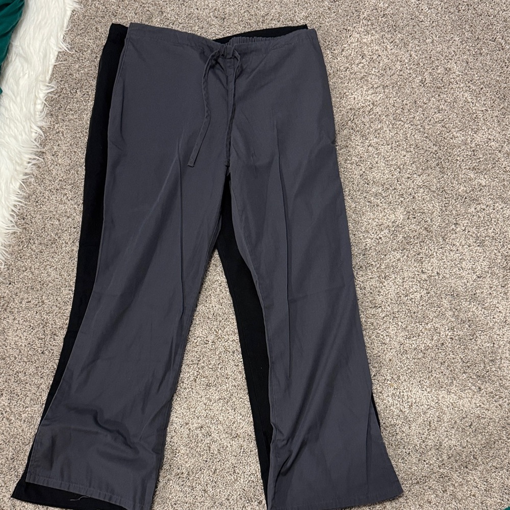 4 pairs of Women's  Drawstring scrub pants